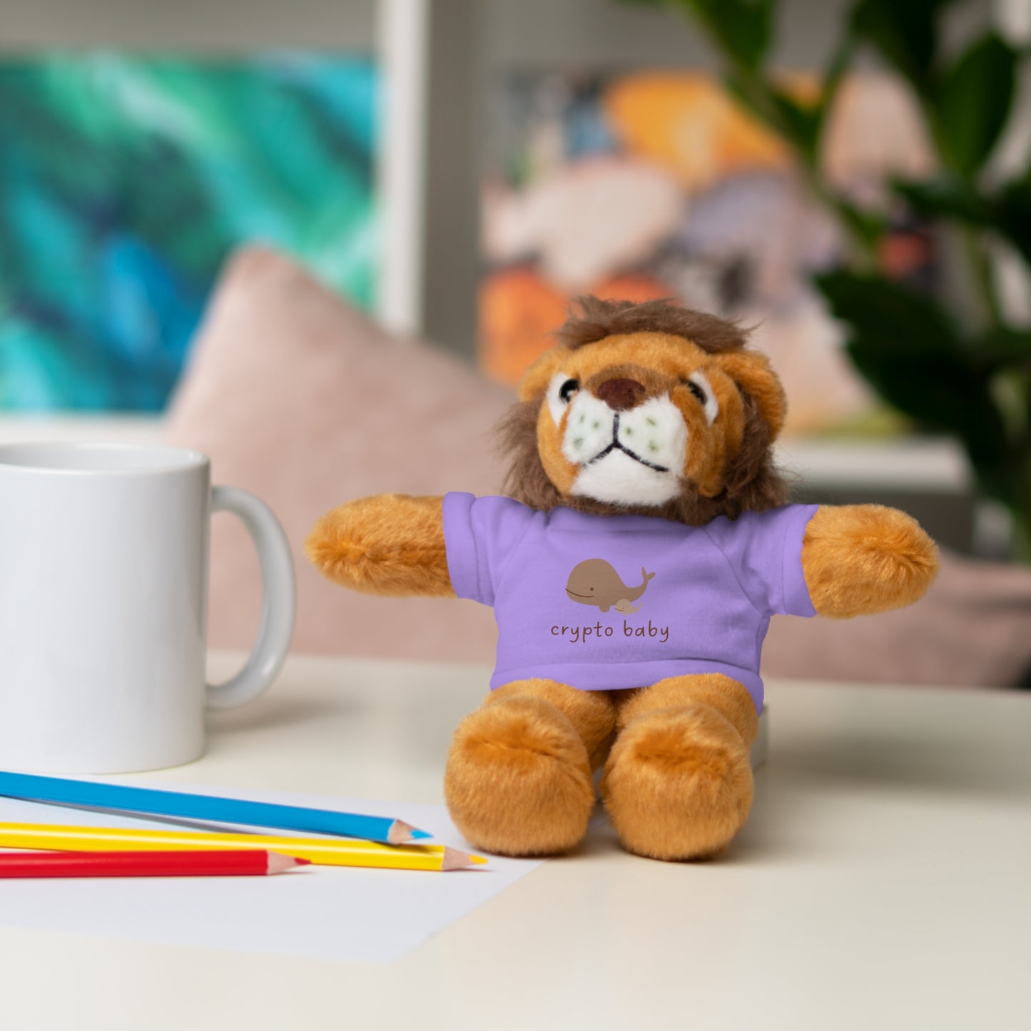 Crypto Baby Stuffed Animal