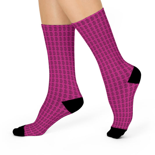 B Stamped Socks