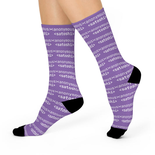 Anonymous Steps Socks