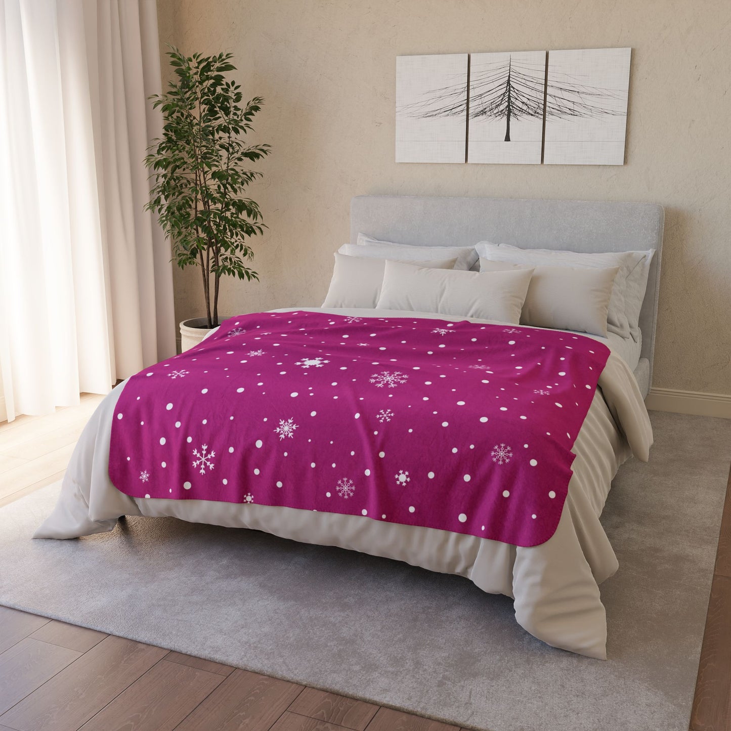 Christmas Flakes Fleece