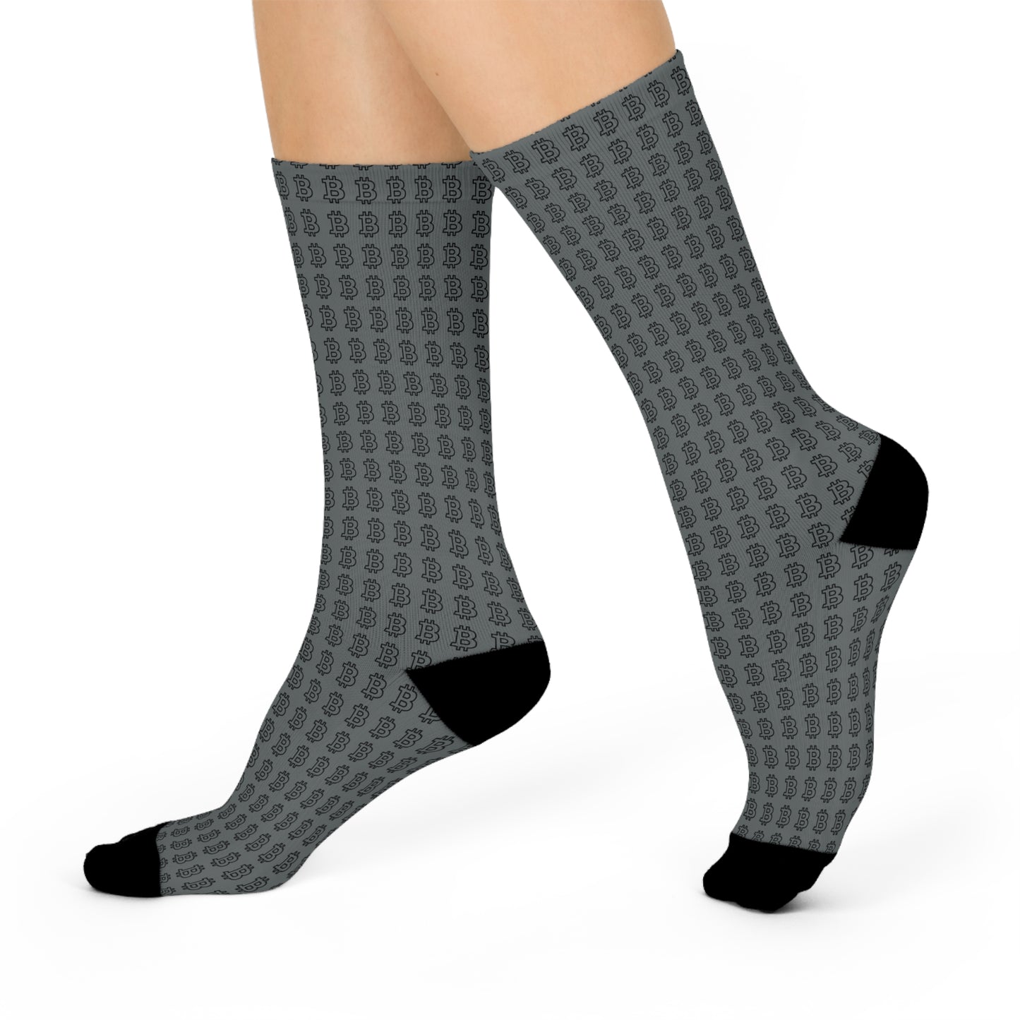 B Stamped Socks