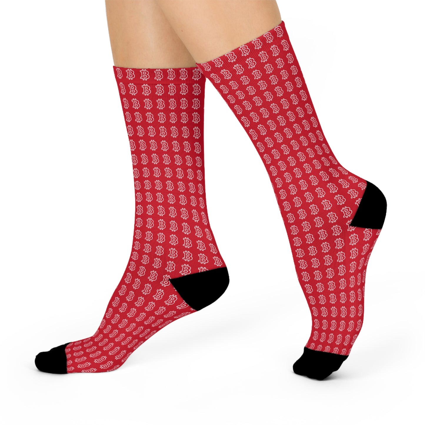 B Stamped Socks