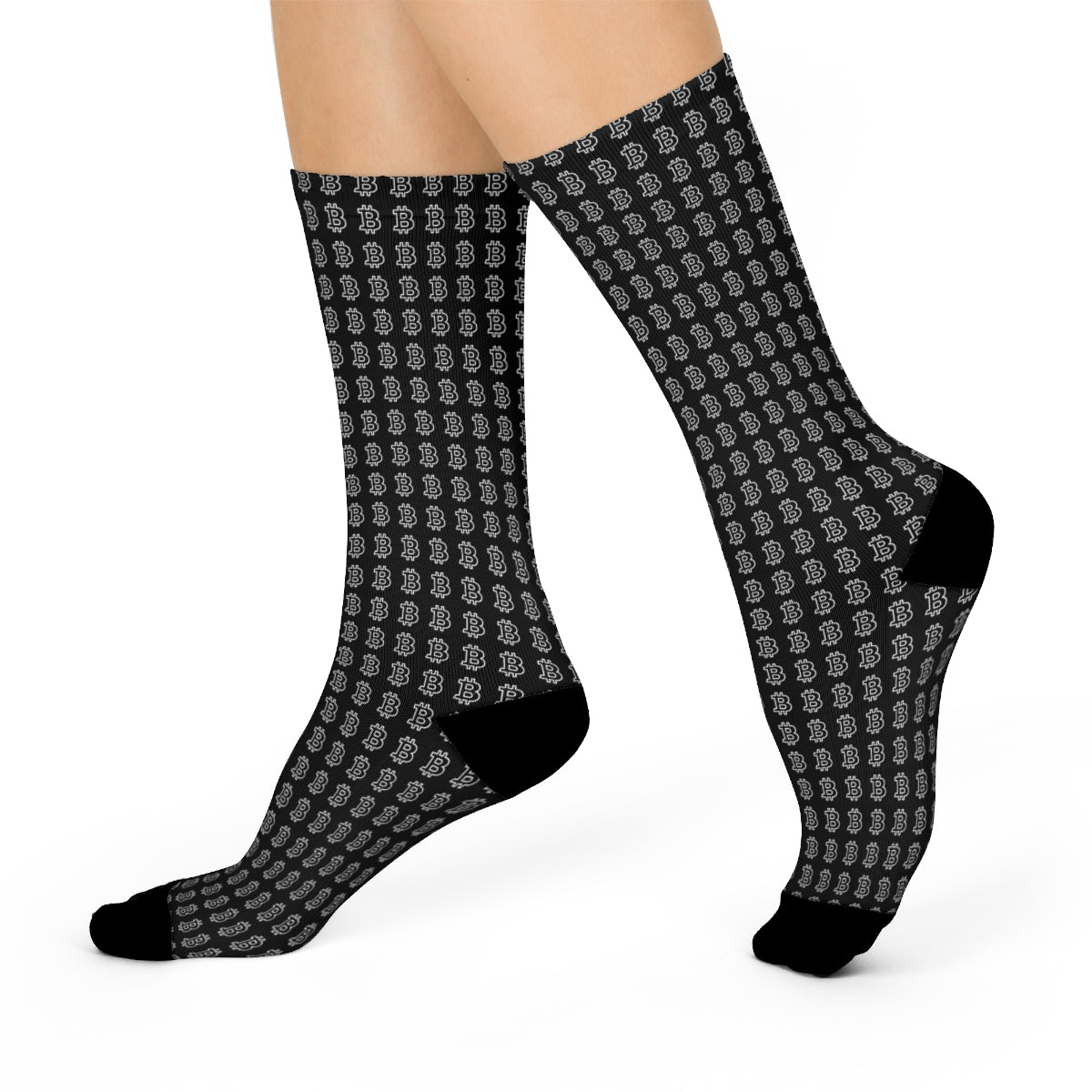 B Stamped Socks